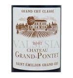 Château Grand-Pontet 2007, Grand Cru Classé, 0,75 l