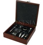 MAHAGON gift box with corkscrew and wine kit 5 devices