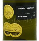 Cuvée Premium white 2017, quality branded wine, dry, 0.75 l