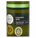 Pinot Gris 2015 selection of grapes, semi-dry, 0.75 l