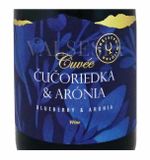 Cuvée Blueberry &amp; Arónia, branded fruit wine, sweet, 0,75 l