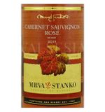 Mrva & Stanko Cabernet Sauvignon Rosé - Vinodol in 2015, quality wine, dry, 0.75 liters - detail labels