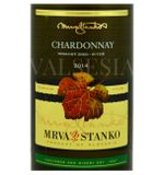 Mrva & Stanko Chardonnay - Kamenný Most 2014, neskorý zber, suché, 0,75 l
