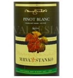 Mrva & Stanko Pinot Blanc (Rulandské biele) 2014, neskorý zber, suché, 0,75 l