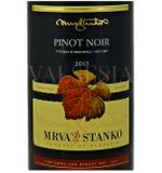 Mrva Stanko Pinot Noir (Rulandské modré) - Čachtice 2013, výber z hrozna, suché, 0,75 l - Mondial des Pinot 2015 - strieborná medaila