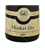 Yellow Muscat Special Collection 2009 berry selection, semi-sweet, 0.75 l