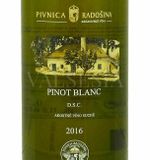 Pinot blanc 2016, quality wine, dry, 0,75 l