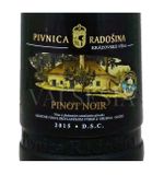 Pinot Noir 2015, selection of grapes, dry, 0.75 l
