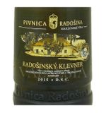 Radošinský Klevner barrique 2015, selection of grapes, dry, 0,75 l