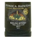 Riesling 2017, grape selection, dry, 0.75 l