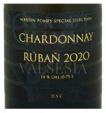 Chardonnay Rúbaň 2020, Special Selection, quality wine, D.S.C., dry, 0.75 l