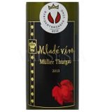 Muller Thurgau 2013, quality wine, dry, 0.75 l