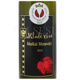 Moravian Muscat 2013, quality wine, dry, 0.75 l
