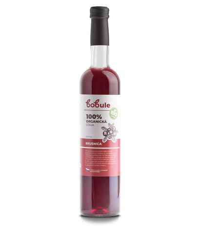 BERRIES - 100% organic cranberry juice, 500 ml