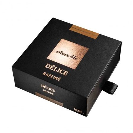 ChocoMe Délice Raffiné - Avola almond coated with hot 72.2% chocolate and cocoa powder, 120g