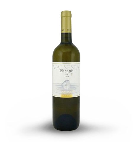 Pinot Gris 2 D.S.C. 2015 selection of grapes, semi-dry, 0.75 l