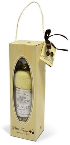 French wine Chablis - towel gift set