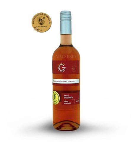 Rosé Elizabeth 2018, quality wine, semi-sweet, 0,75 l