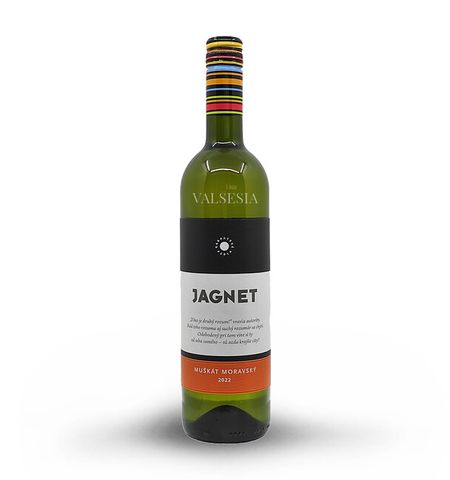 JAGNET Moravian Muscat 2022, D.S.C., quality wine, dry, 0.75 l