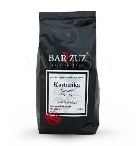 Costa Rica Tarrazu, San Rafael, SHB EP, washed, coffee beans, 100% arabica, 250 g