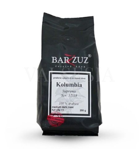 Colombia  Cafe Sofia, Scr. 19 washed, coffee beans, 100% Arabica 250 g