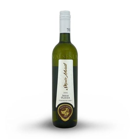 Iršai Oliver 2015, cabinet wine, dry, 0.75 l