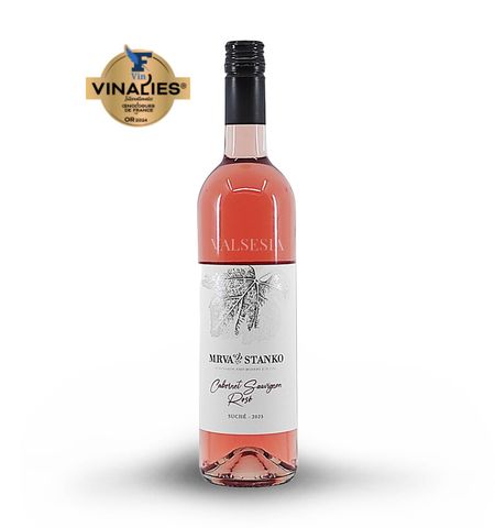 Cabernet Sauvignon rosé 2023, quality wine, dry, 0.75 l