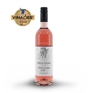 Cabernet Sauvignon rosé - Nitrianska VO 2023, quality wine, semi-dry, 0.75 l