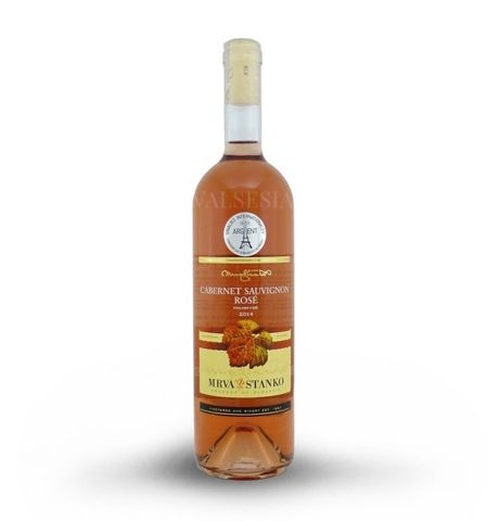 Cabernet Sauvignon rosé - Vinodol in 2014, quality wine, semi-dry, 0.75 l