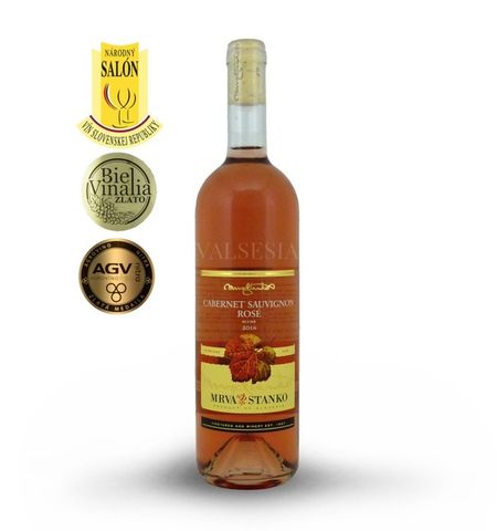 Cabernet Sauvignon Rosé - Vinodol 2016, quality wine, dry, 0.75 l