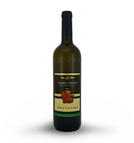 Gewurztraminer - Čachtice 2015, selection of grapes, semi-dry, 0.75 l