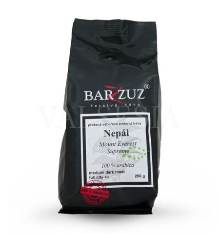 Nepal Mount Everest Supreme, washed, coffee beans, 100% arabica, 250 g
