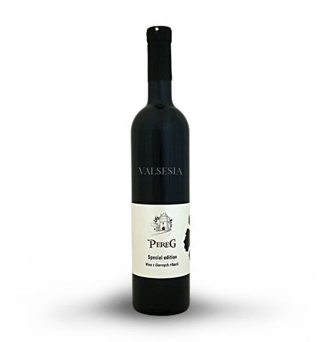 Blackcurrant wine - special edition, branded wine, 0.75 l