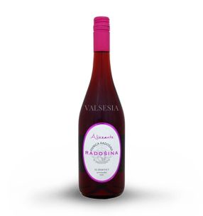 Alizzante Alibernet rosé 2021, quality carbonated wine, semi-sweet, 0.75 l