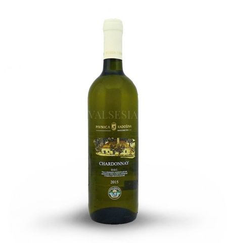Chardonnay 2015 grape selection, dry, 0.75 l