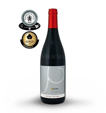 Zuzkin Pinot (Pinot Noir) 2013 Limited Edition Oaked, quality wine, dry, 0.75 l