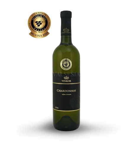 Chardonnay 2016 grape selection, dry, 0.75 l