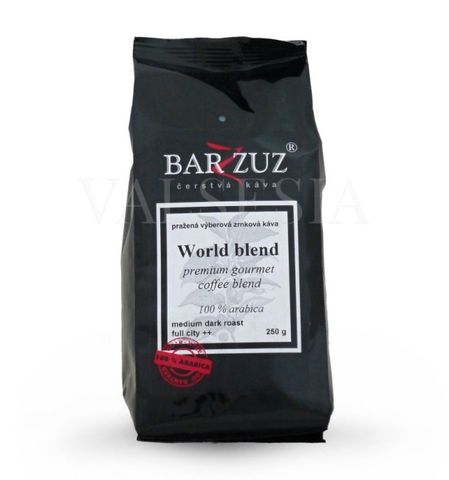 World blend, blend premium gourmet coffee, coffee beans, 100% Arabica 250 g