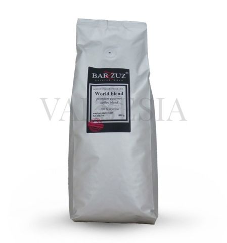 World blend, blend premium gourmet coffee, coffee beans, 100% Arabica 1 kg